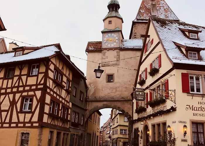 Hotell Bayerischer Hof Rothenburg ob der Tauber